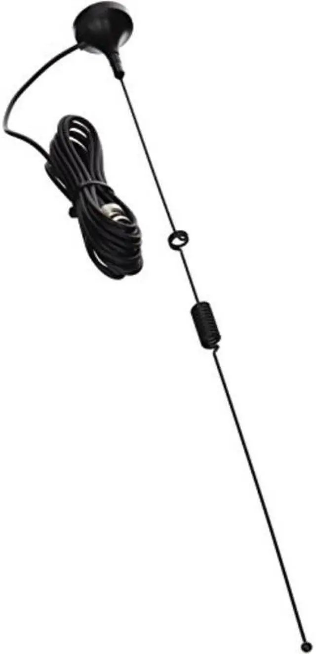 Figure 1 — Mini-magnet mobile scanner antenna (VHF/UHF/800 MHz) on a BNC lead, the typical field/base antenna for the BC355N. Source: neweggimages.com.